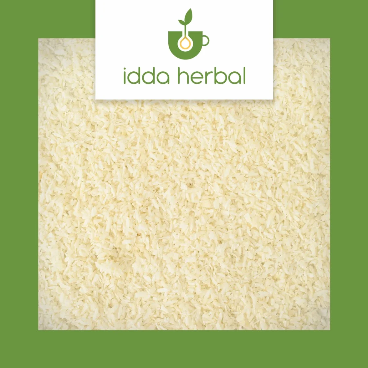 IDDA Herbal Noix de Coco Desséchée BIO 1kg, Noix de Coco Crue pour la Cuisine et la Pâtisserie