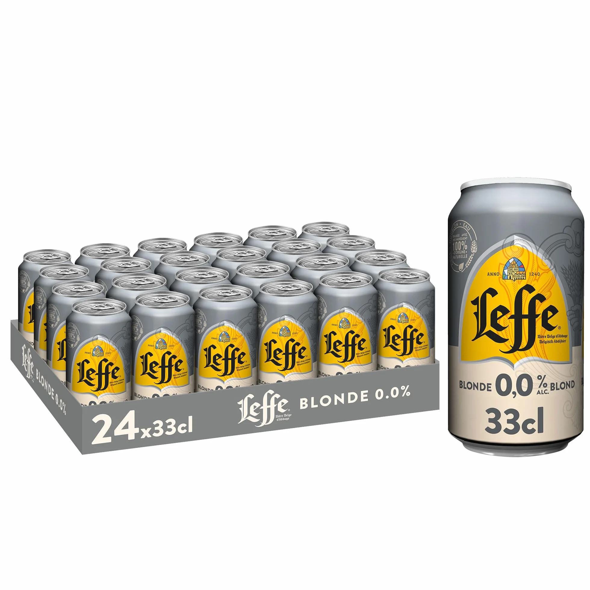 Leffe Blonde 0,0 Boite 4x6x33cl