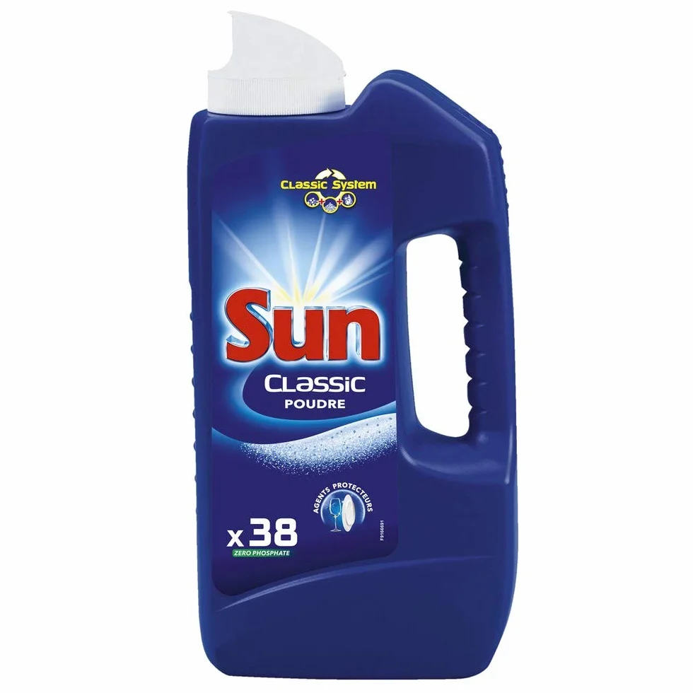 Sun Poudre de Lavage Lave-Vaisselle Classic 38 Lavages