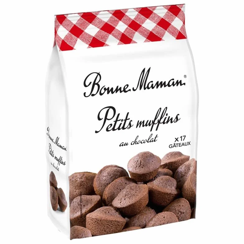 BONNE MAMAN - Petits Muffins Chocolat 235G - Lot De 4