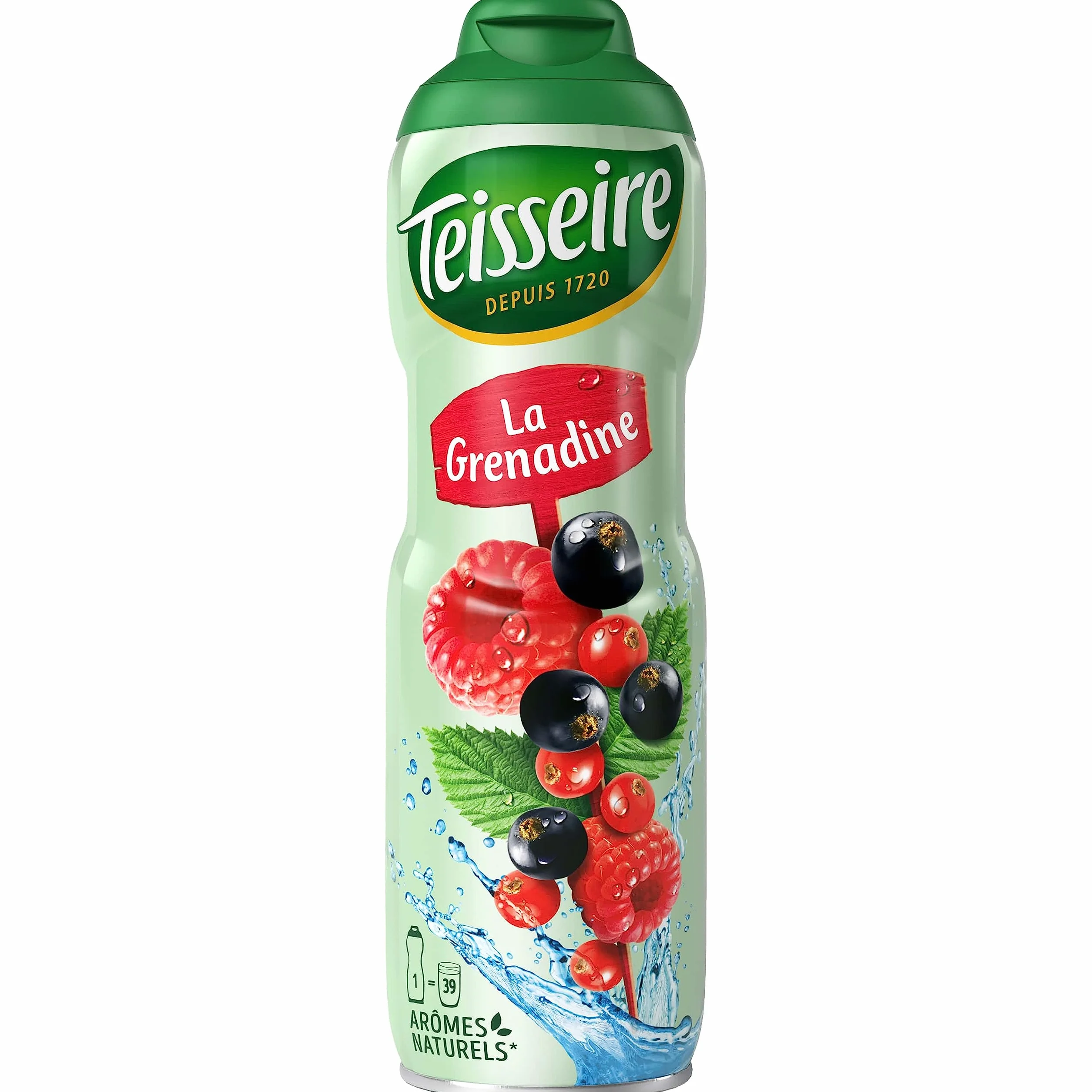 Pack de 6 bidons grenadine Teisseire 60 cl