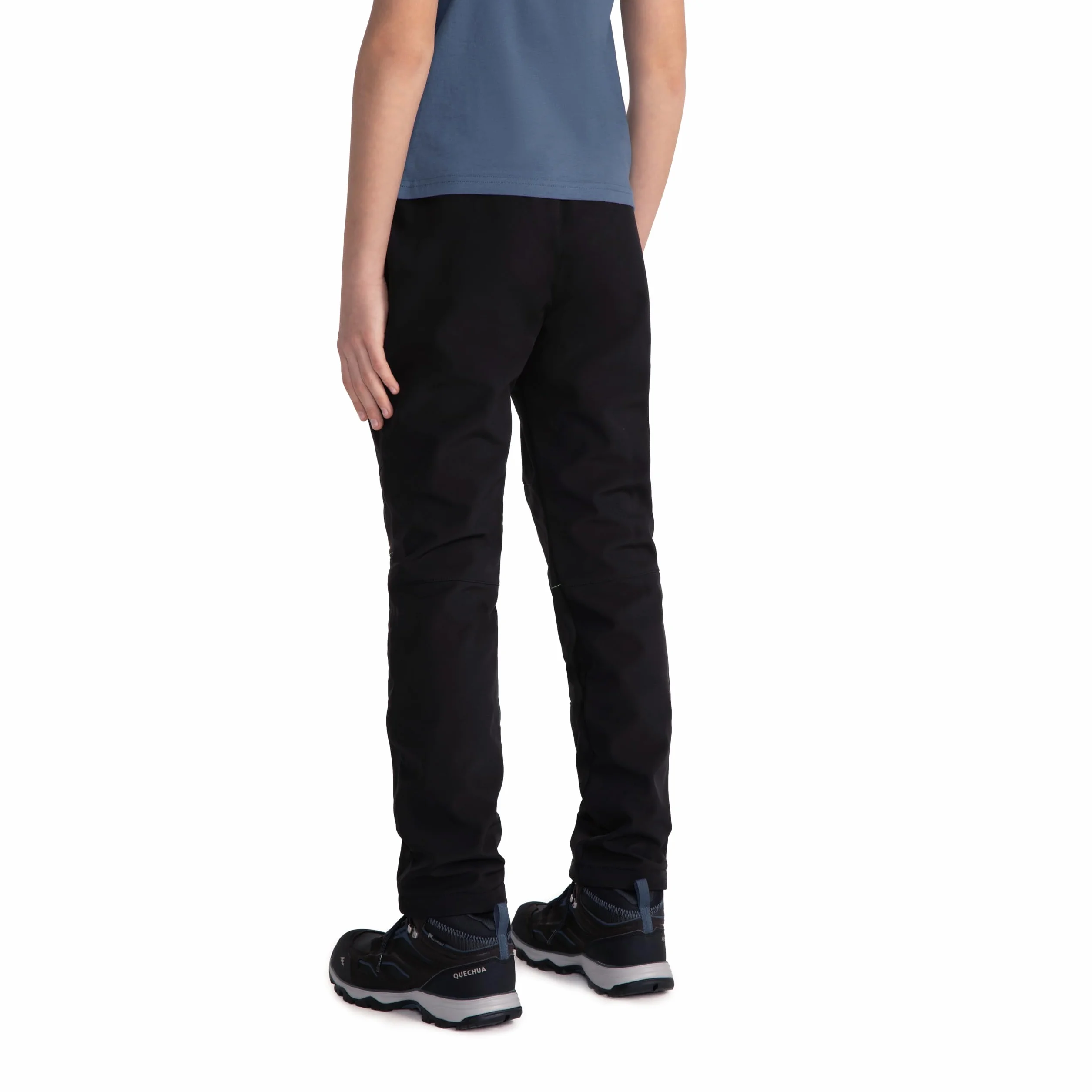Pantalon softshell enfant garçon fille extérieur doublé hiver snowboard imperméable respirant