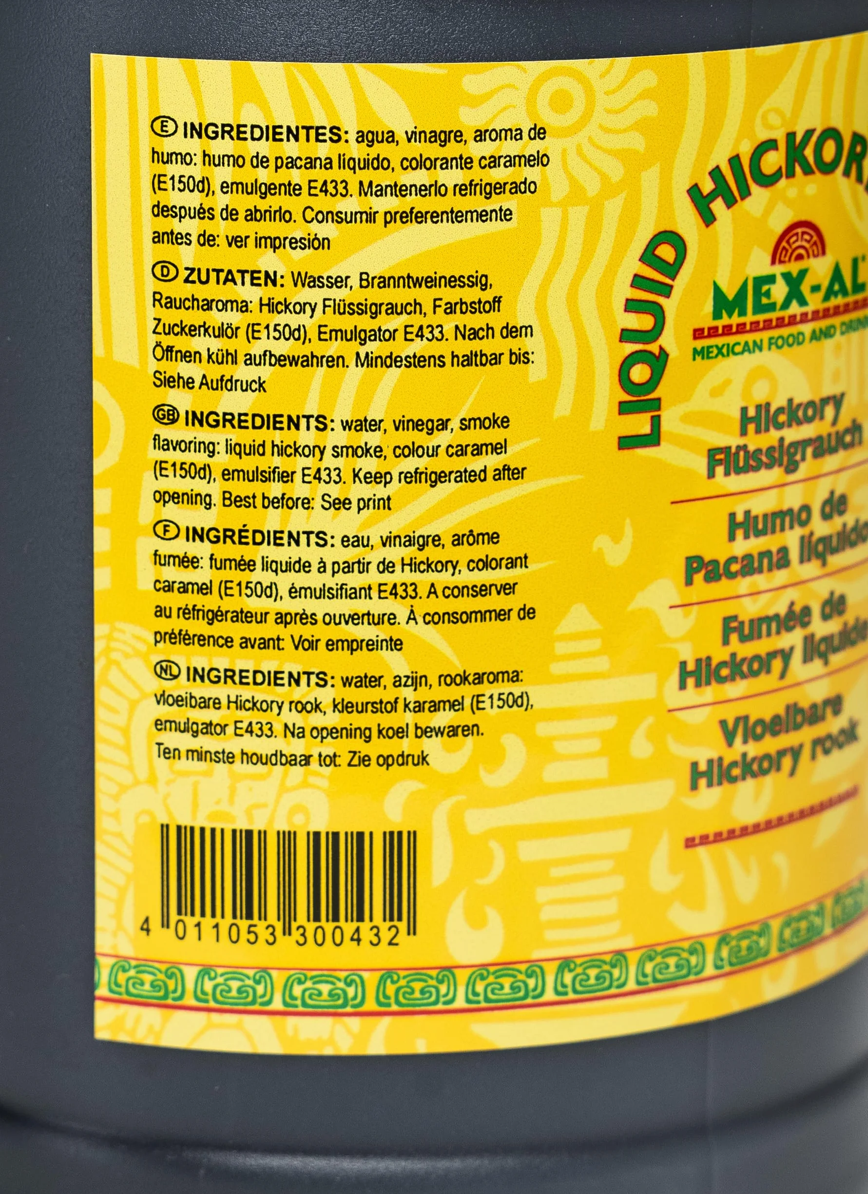 Mex-Al - Fumée liquide Hickory 1,89l