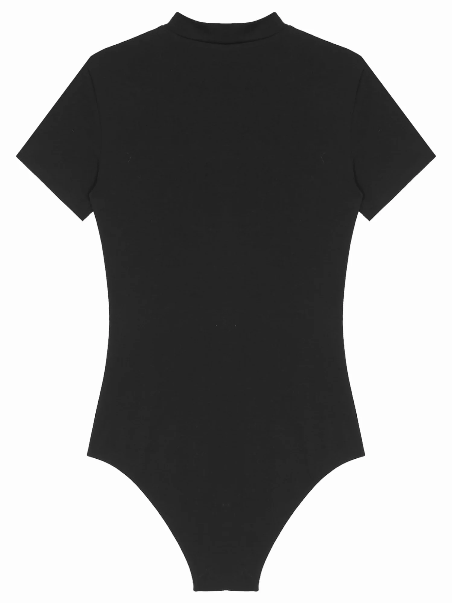 Homme Body de Sport Manche Courte T-Shirt Gymnastique Justaucorps