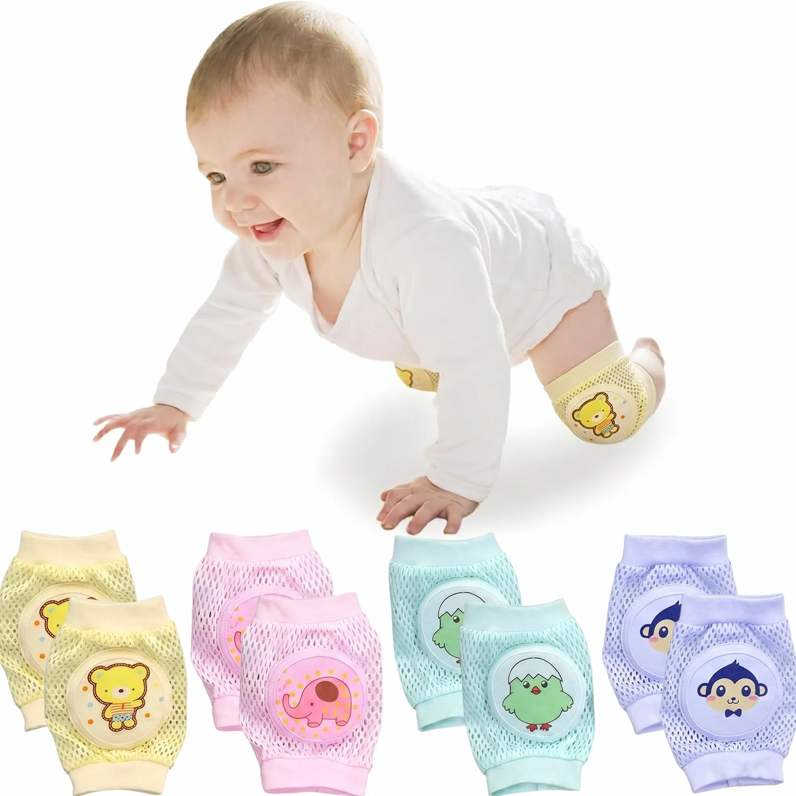 Genouillère Bébé 4 Pattes, Protège Genoux