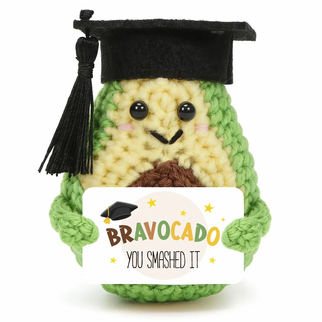 HUKUMA Avocat Positif Fait Main Cadeau Humoristique Remise de Diplôme Porte-Bonheur Fin d'Etudes