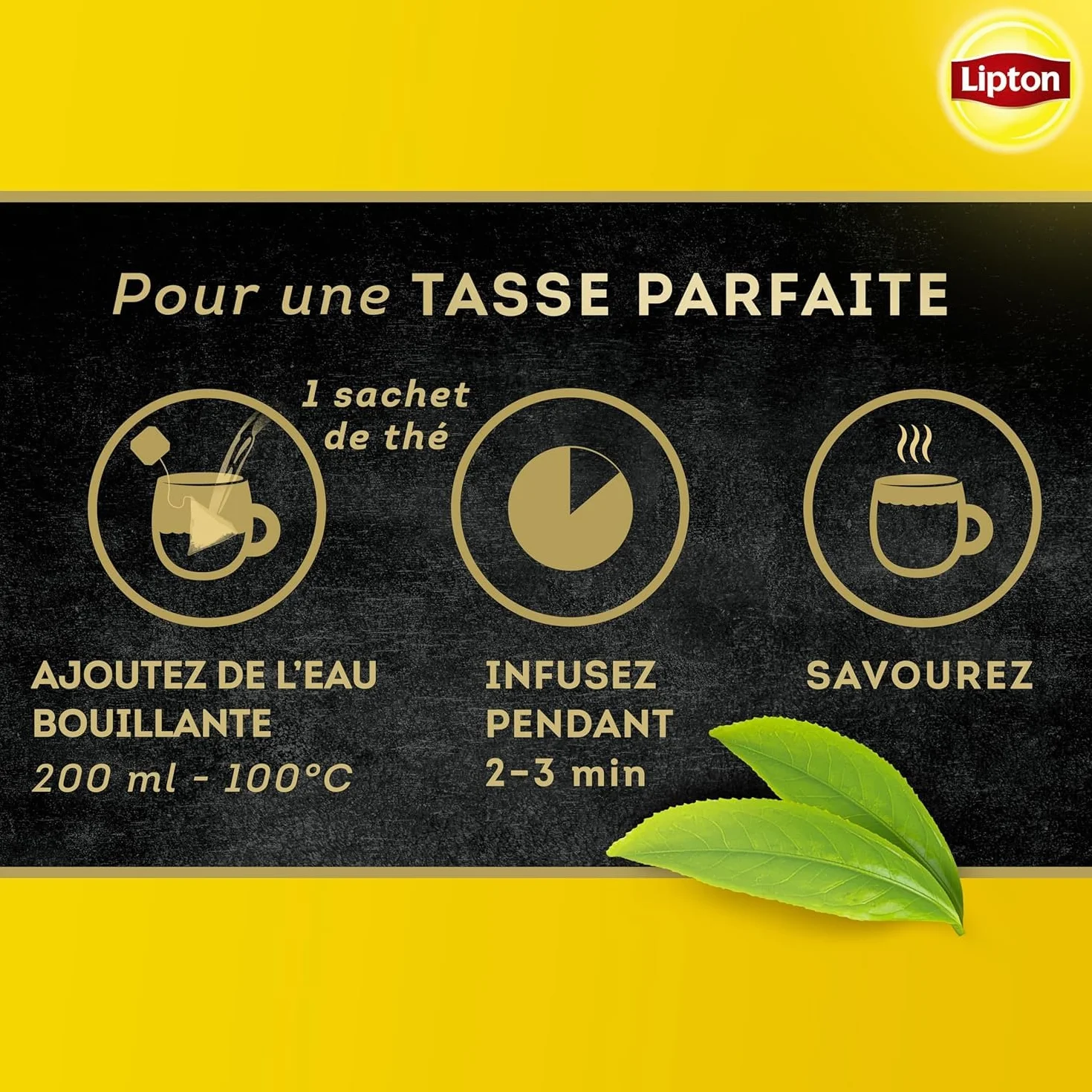 Lipton, Thé Noir Pêche Mangue de Grèce, Goût Frais et Equilibré, Thé Noir 100% d'Origine Naturelle, Vitalité, 12x20 sachets, 240 Sachets