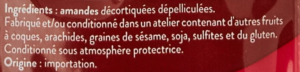 MAÎTRE PRUNILLE - Amandes En Poudre - Source De Magnésium Et Riche En Fibres - Pour Gâteau Et Pâtisserie - 100% Naturel - Sans Conservateur - Sachet 200 g