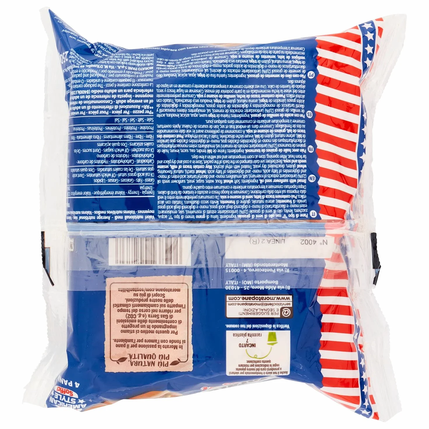 Morato Hot Dog Américain Pré-Découpé, 250g