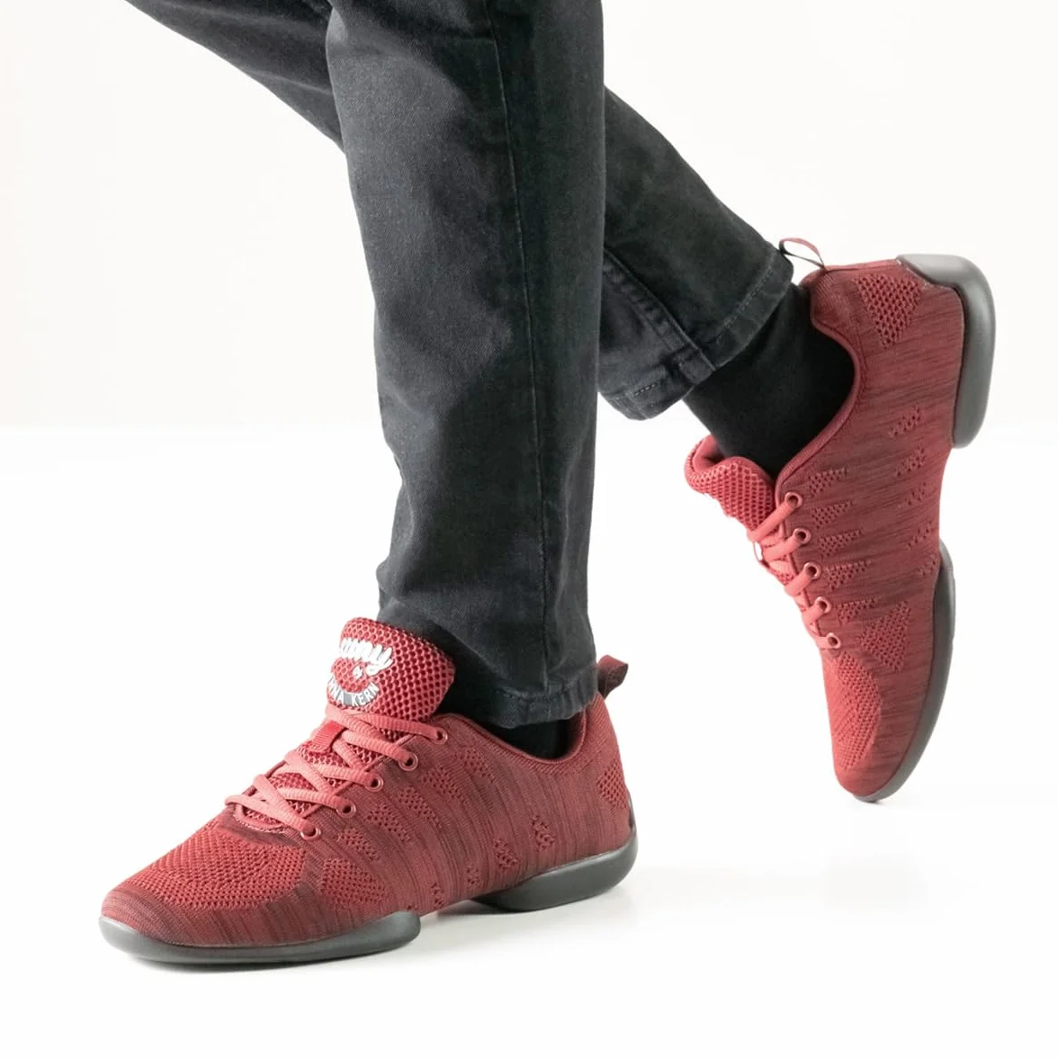 Anna Kern Hommes Dance Sneakers 4035 Bold Rouge/Noir
