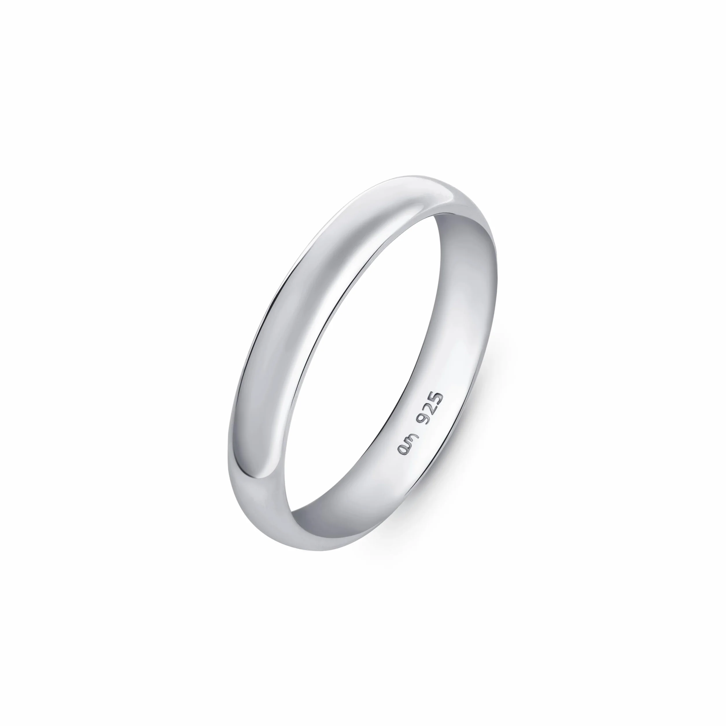 Amberta Alliance Argent Sterling 925 Femme