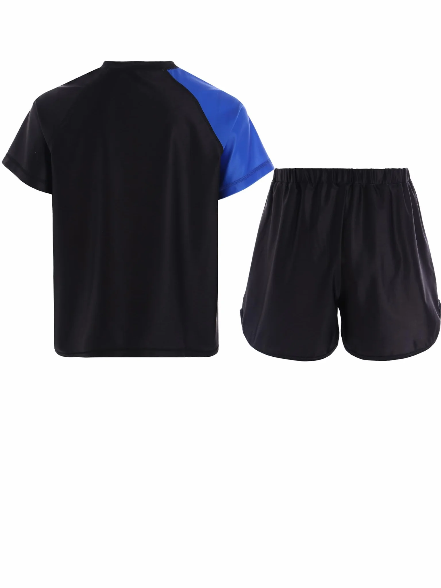 Yhong Ensemble de Boxe pour Enfants Shorts et Chemises Muay Thai Uniforme de Boxeur Vêtements de Sport