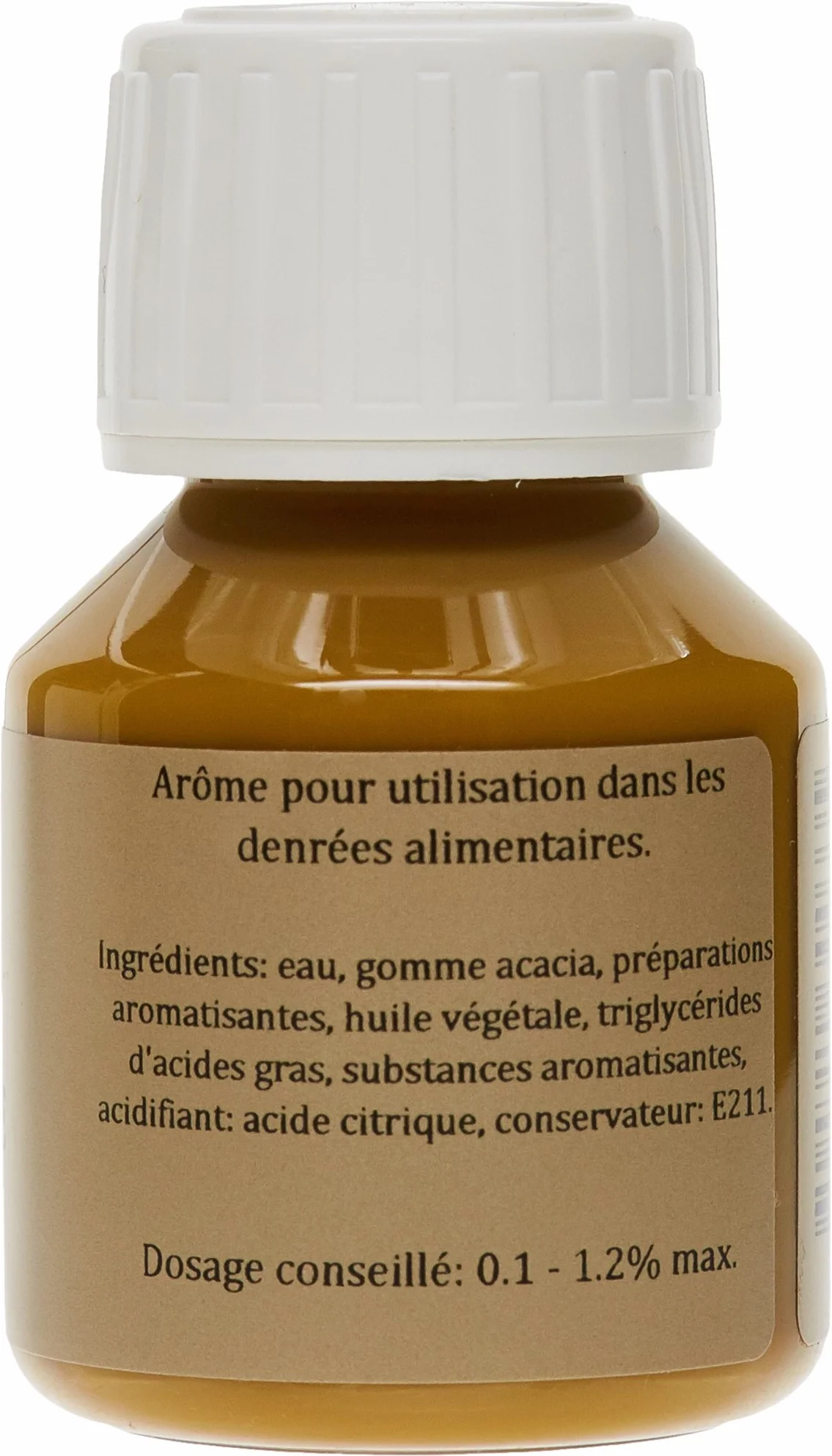 SélectArôme Arôme Cacahuète 58 ml - Lot de 4