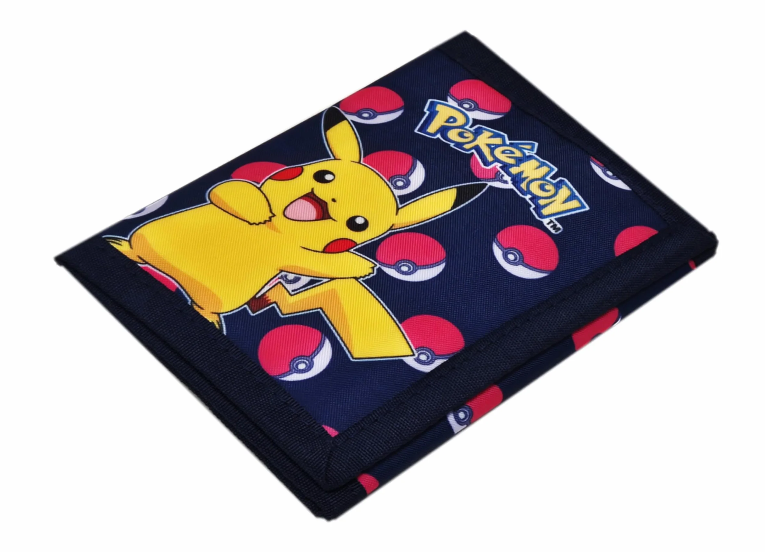 Theonoi Pokémon Portefeuille enfant Pikachu Pokéball officiel compartiment monnaie fermeture
