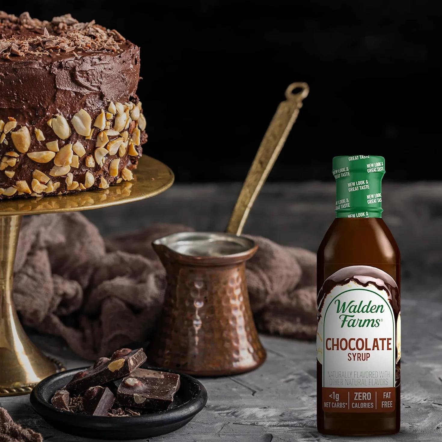 Walden Farms Near Zero Chocolate Syrup 340g by Walden Farms