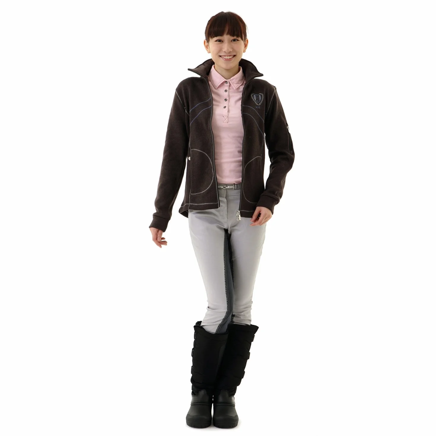 Covalliero Bottes d'équitation thermiques chausson amovible Noir 42