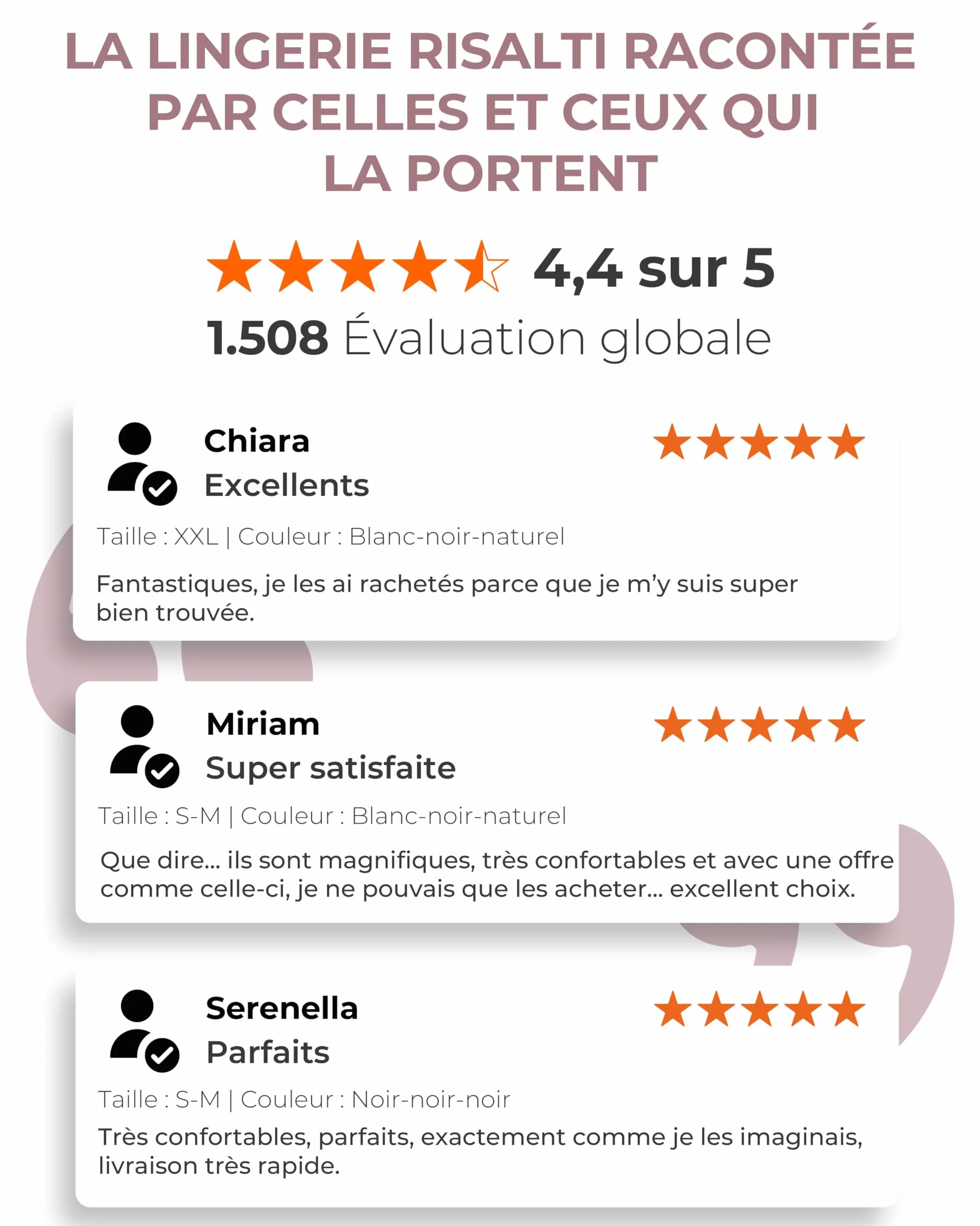 Risalti Soutien Gorge sans Armature Épaules Étroites 3 Pcs Brassiere Femme Microfibre Seamless Bra Lingerie Made in Italy