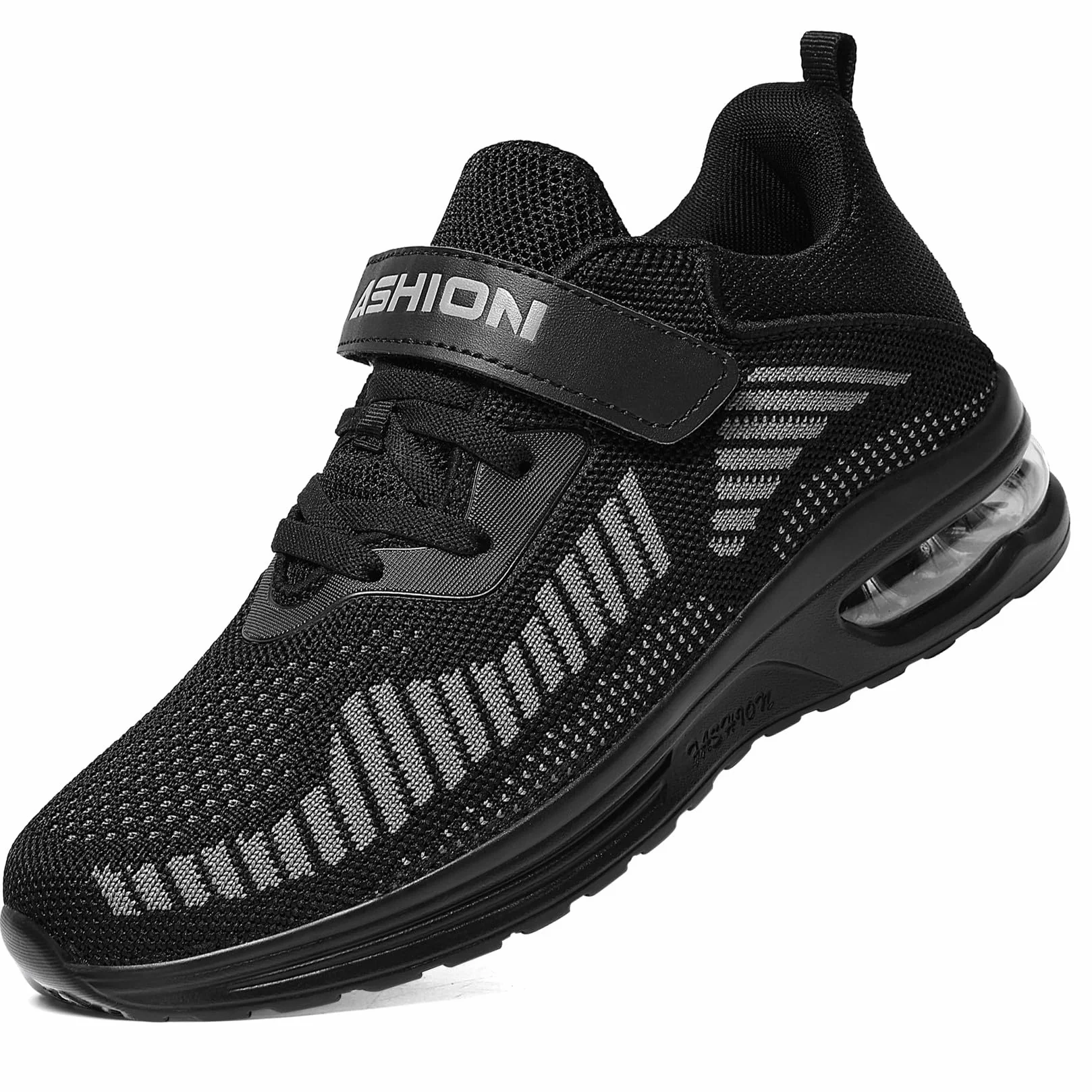 Baskets Garçon Respirant Enfant Chaussures de Sports en Salle Fille Low Top Sneakers