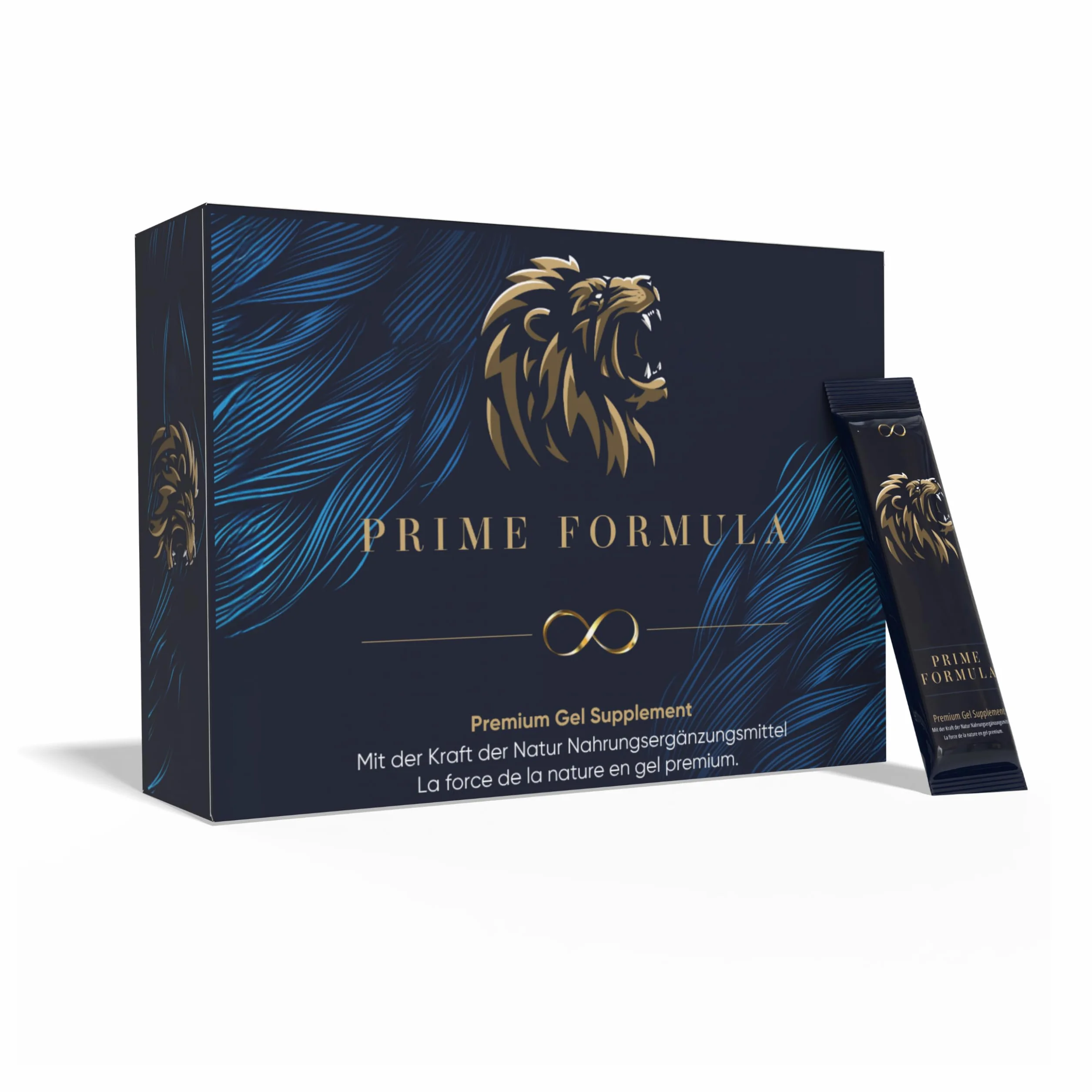 Prime Formula Miel Homme, 12x12g Miel Effet Immédiat, Extra Fort pour Hommes Actifs