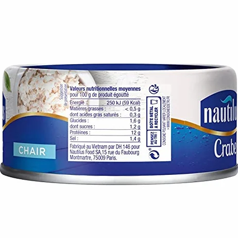 NAUTILUS CHAIR DE CRABE 100% 105G - NAUTILUS - LOT DE 3 - Offre Special