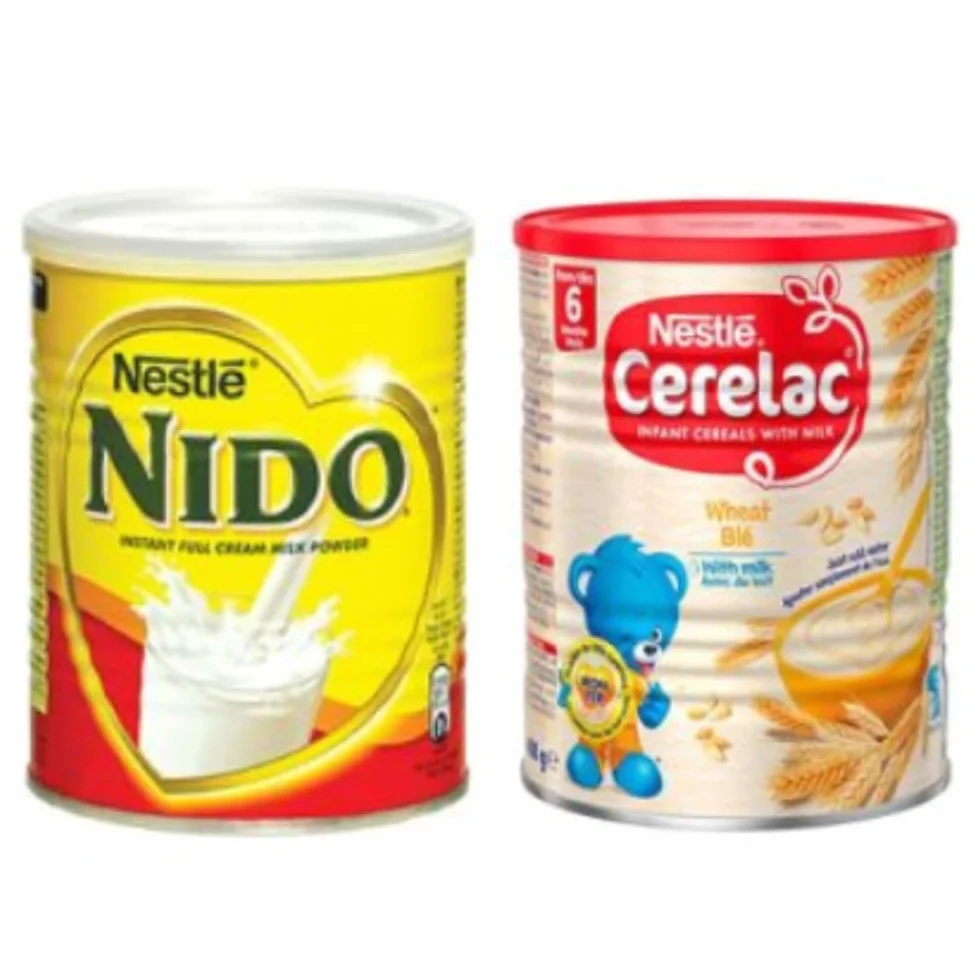 Pack lait Nido 400g + Cerelac blé lait 400 g