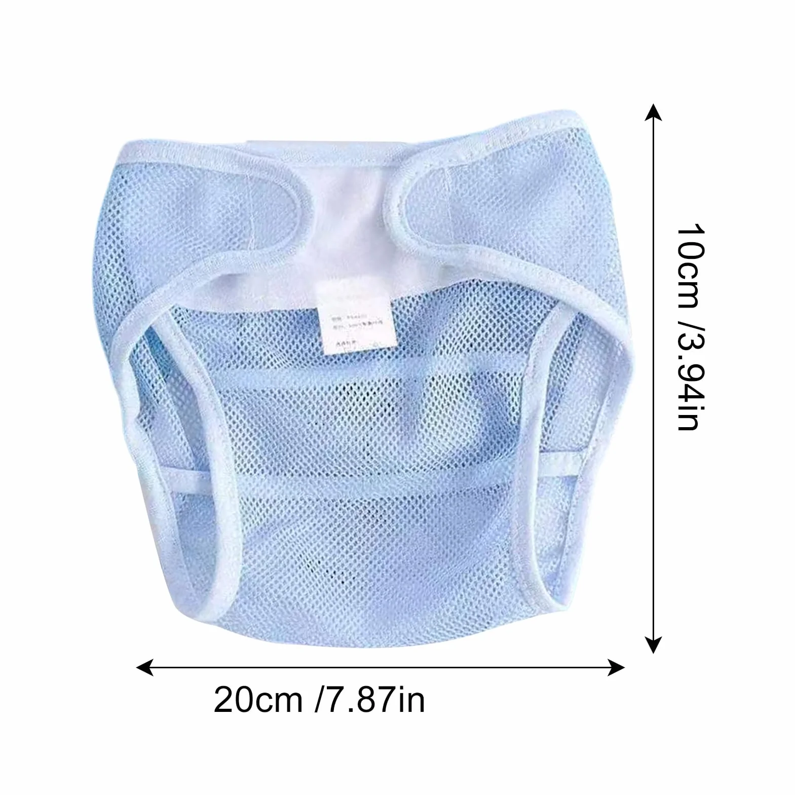 Couches en tissu réutilisables Couvre-couches Housse en maille légère respirante pour peaux sensibles nuit Protection fuites