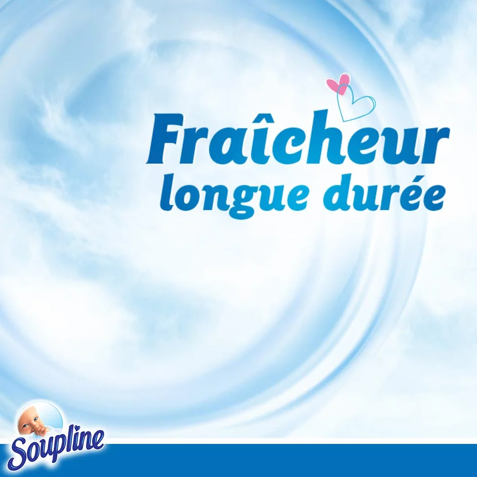Soupline Adoucissant Concentré Grand Air 1,5 L - Lot de 2