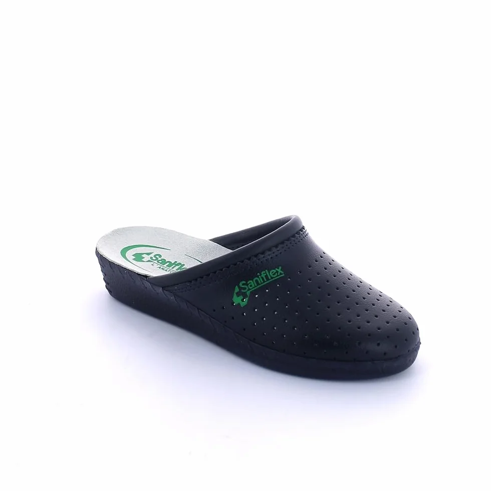 Sabots Mules Médical Certifié en Cuir Femme