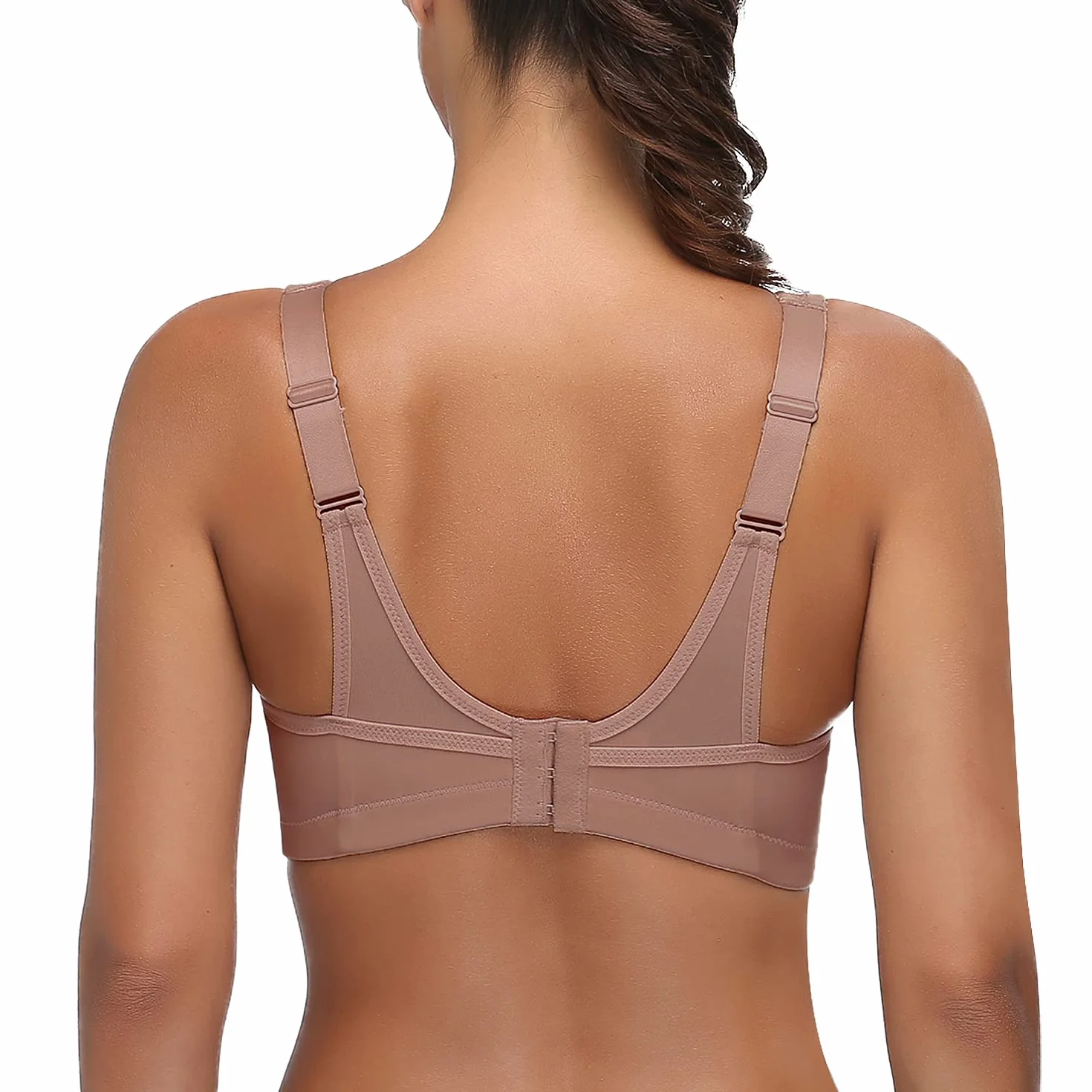 Wingslove Soutien-Gorge Sport Femme Grande Taille Impact Elevé sans Armature
