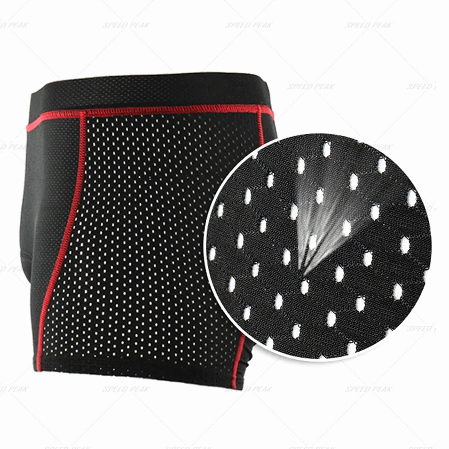 Boxer de vélo Hommes Culotte Cyclisme Noir Maillot Gel Respirant Motocross 7,5XL