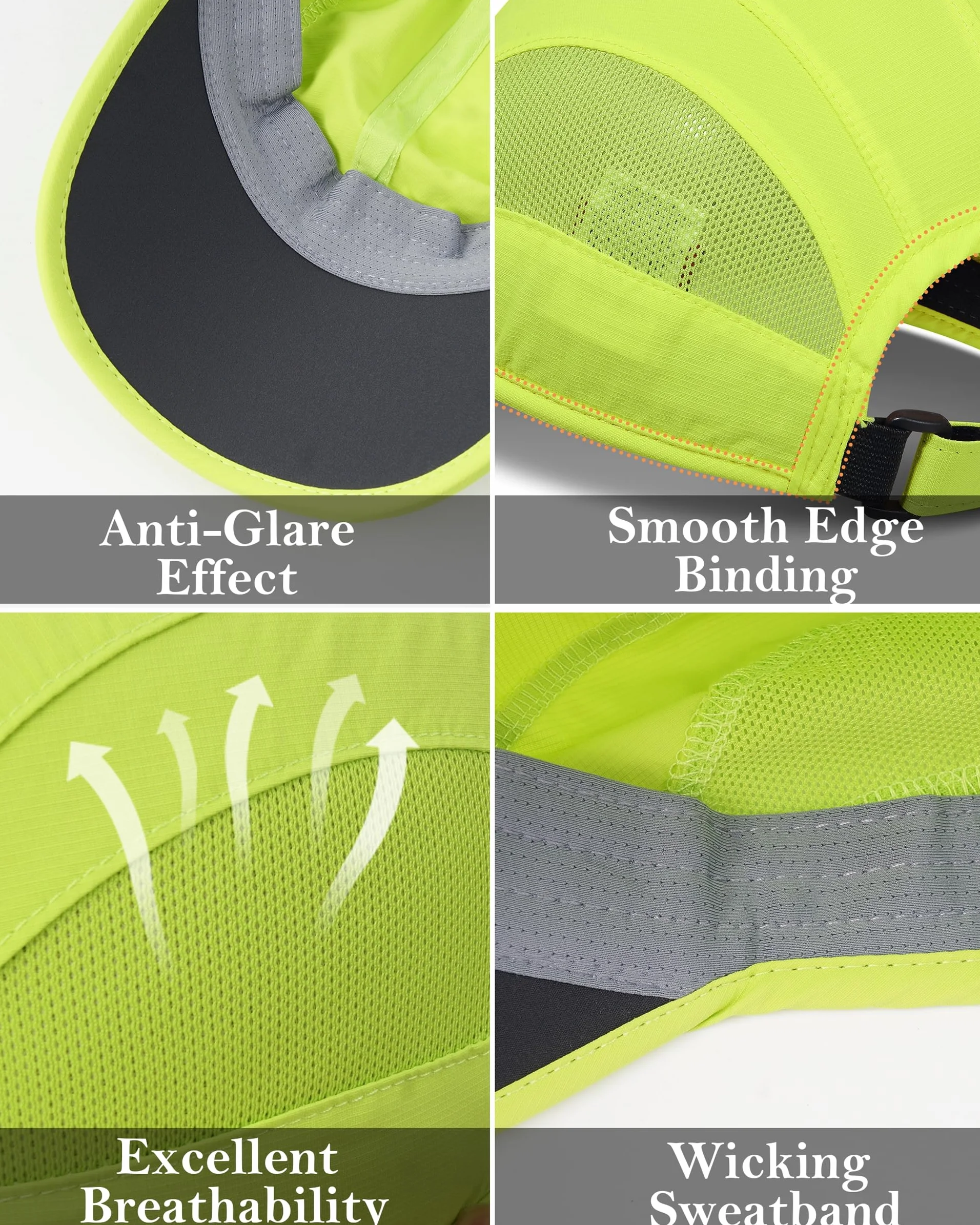 Unstructured Quick Dry Sports Cap Outdoor Sun Protective