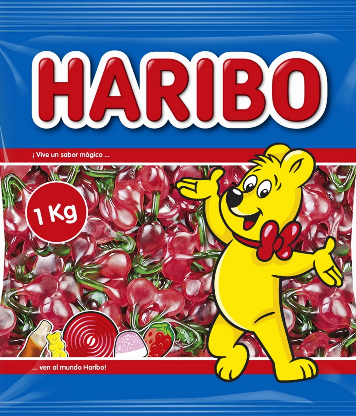Haribo - Super cerises - Bonbon Gélifié - 1 kg