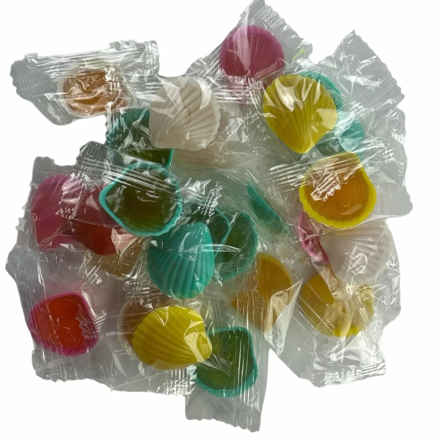 CAPTAIN PLAY Promo Pack Bonbonnière avec 25 Palourdes de Bonbon en emballage individuel
