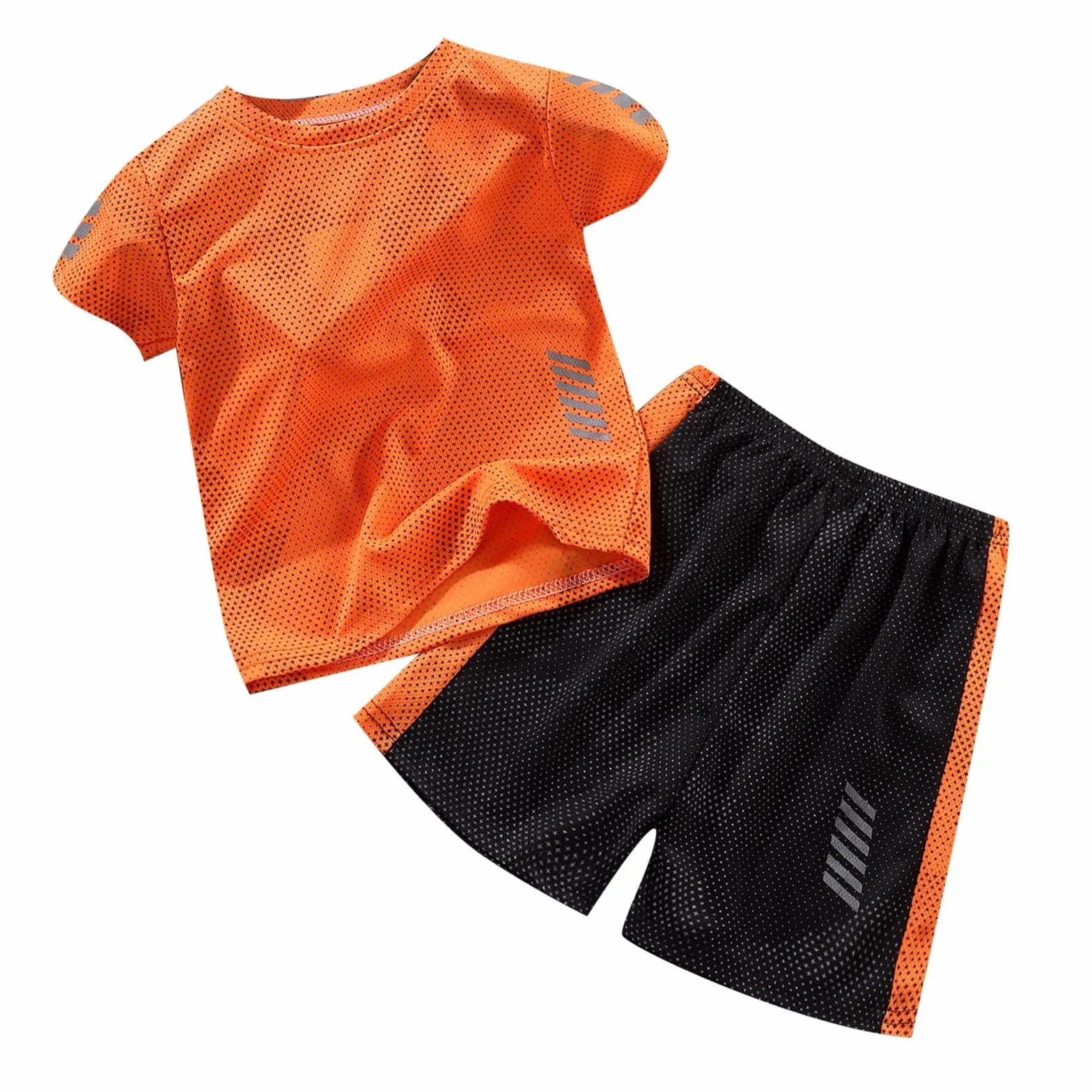 Ensemble de short de sport 2026 pour garçons et filles - Survêtement à séchage rapide 2 pièces