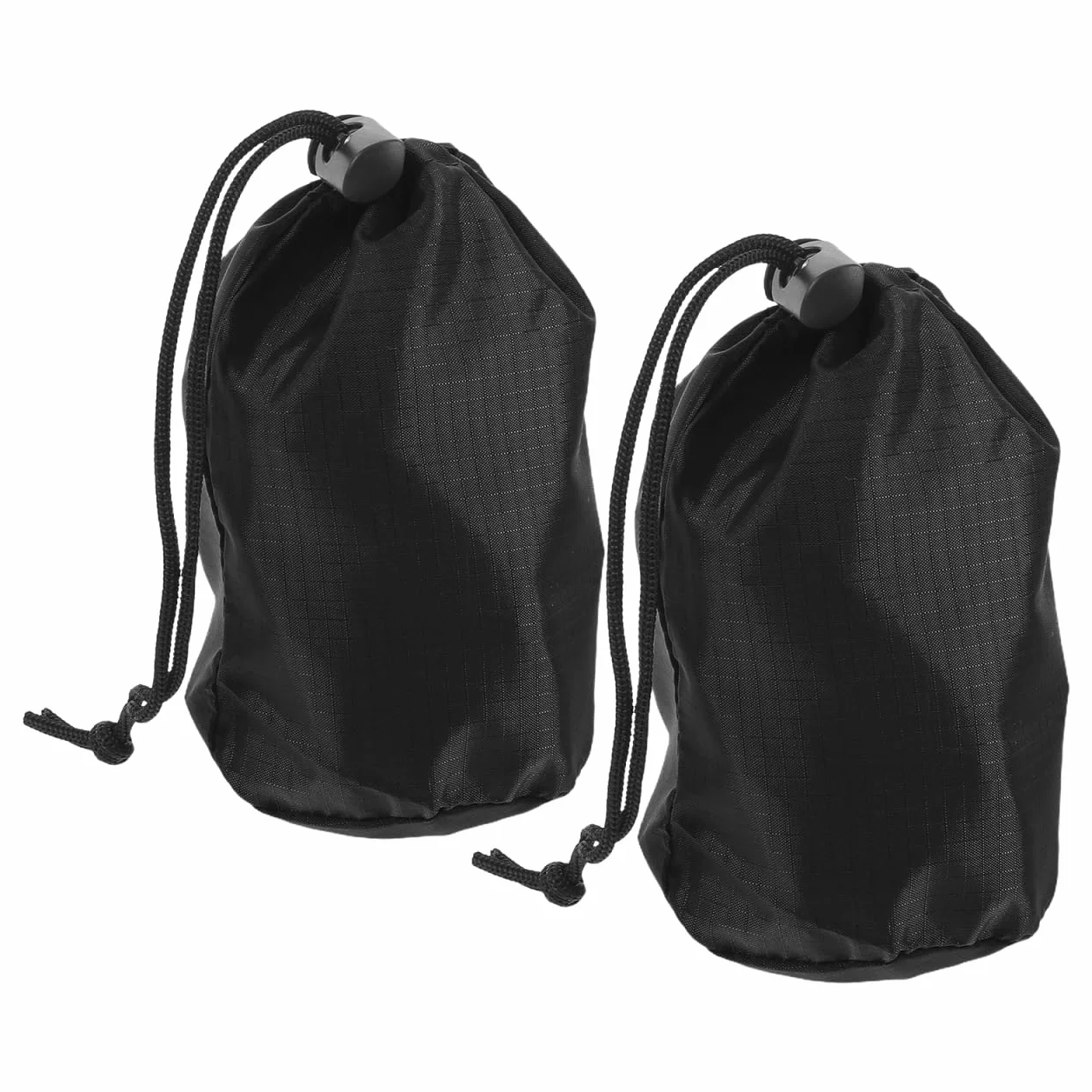 Sac de Rangement Imperméable Lot de 2 Pochettes à Cordon pour Vêtements de Pluie Voyage Étanche Camping Randonnée Vélo