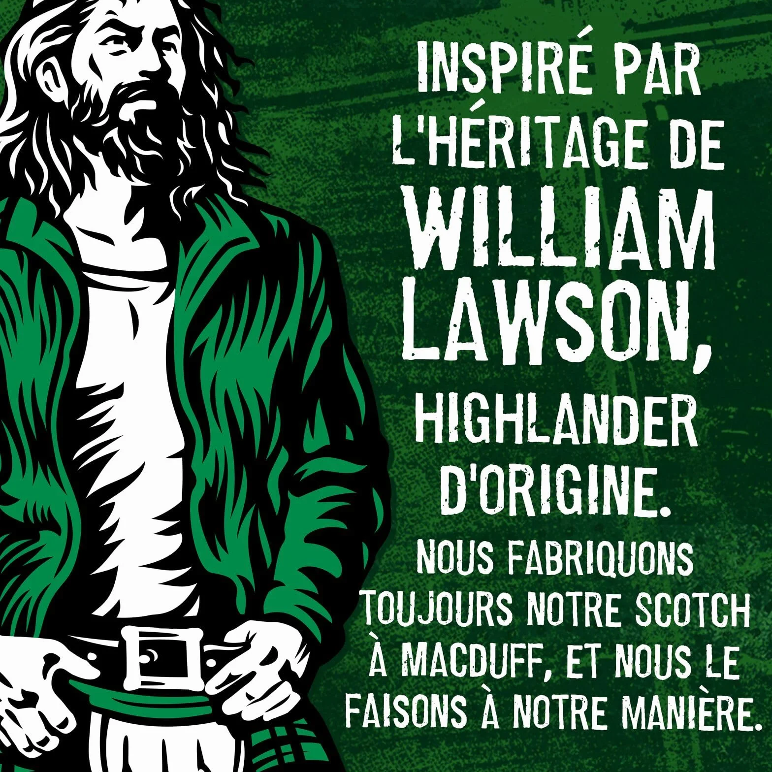 William Lawson's Whisky Blended Scotch, 40% Vol, 100cL / 1L, Spirit avec du Malt Fruité