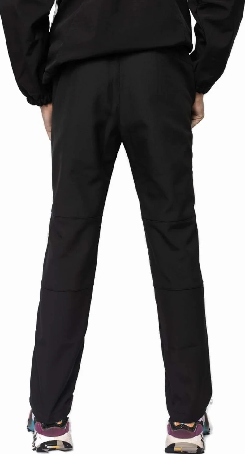 Pantalon Ski Randonnée Enfant Imperméable Hiver Chaud Doublé Polaire Softshell Montagne