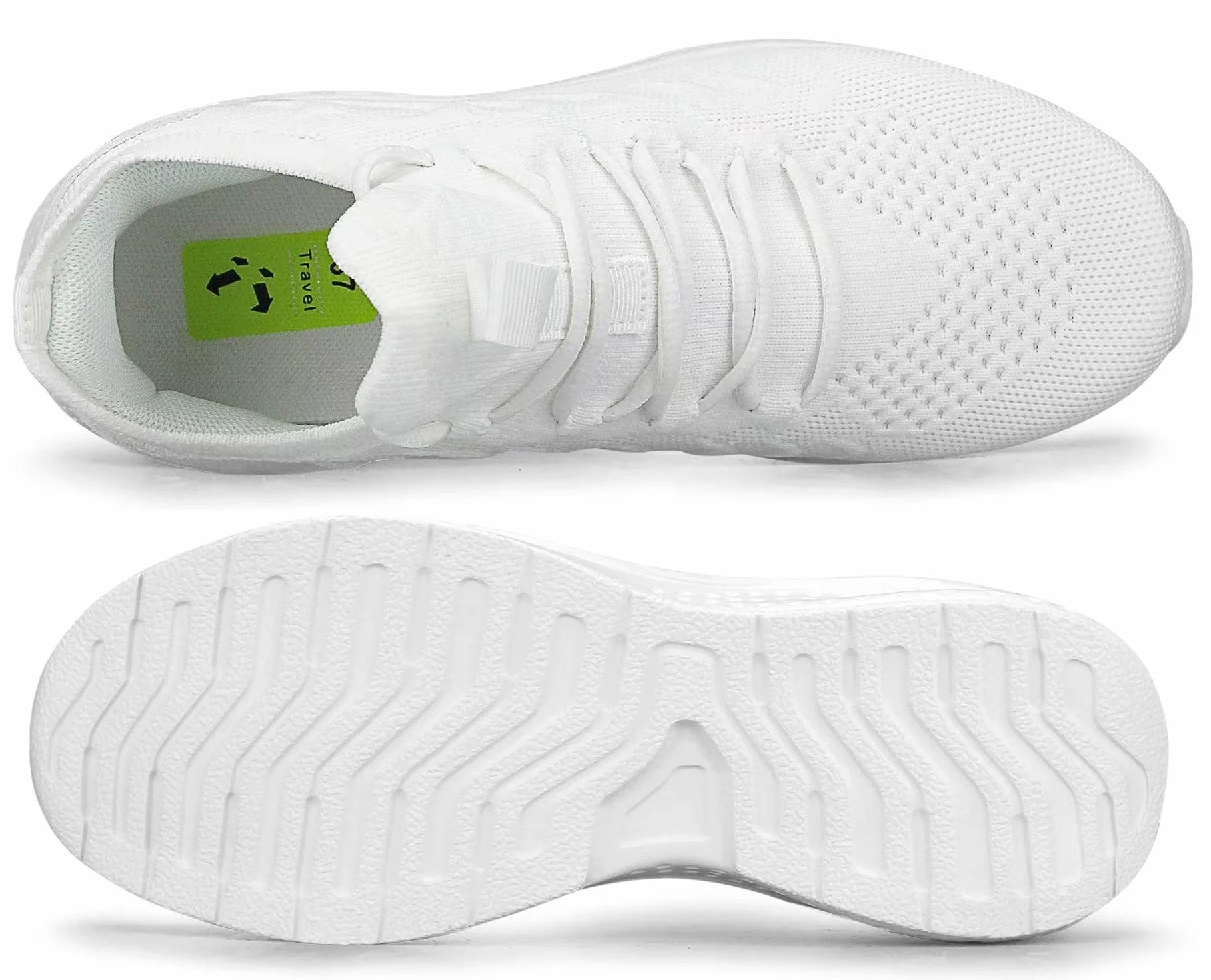 Giniros Basket Femme Chaussures Sneakers Running Mode Sport pour Femmes