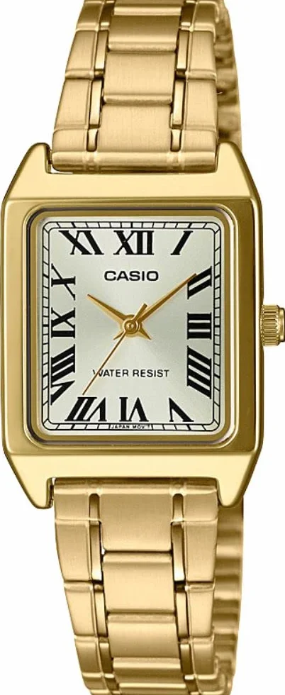 Casio LTP-V007G-9BUDF Montre à Quartz Femme Acier Inoxydable Doré