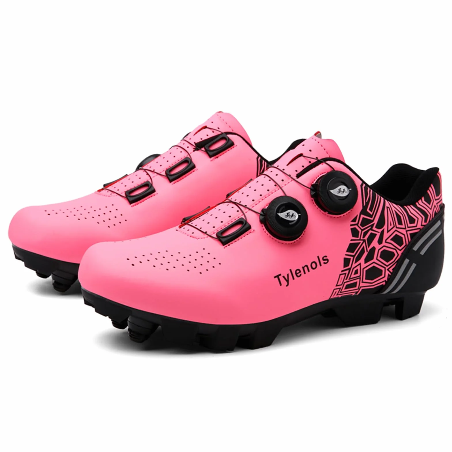 Chaussures de Cyclisme VTT Femme compatibles Pelaton Look SPD SPD-SL Delta Cleats Respirantes Vélo de Route