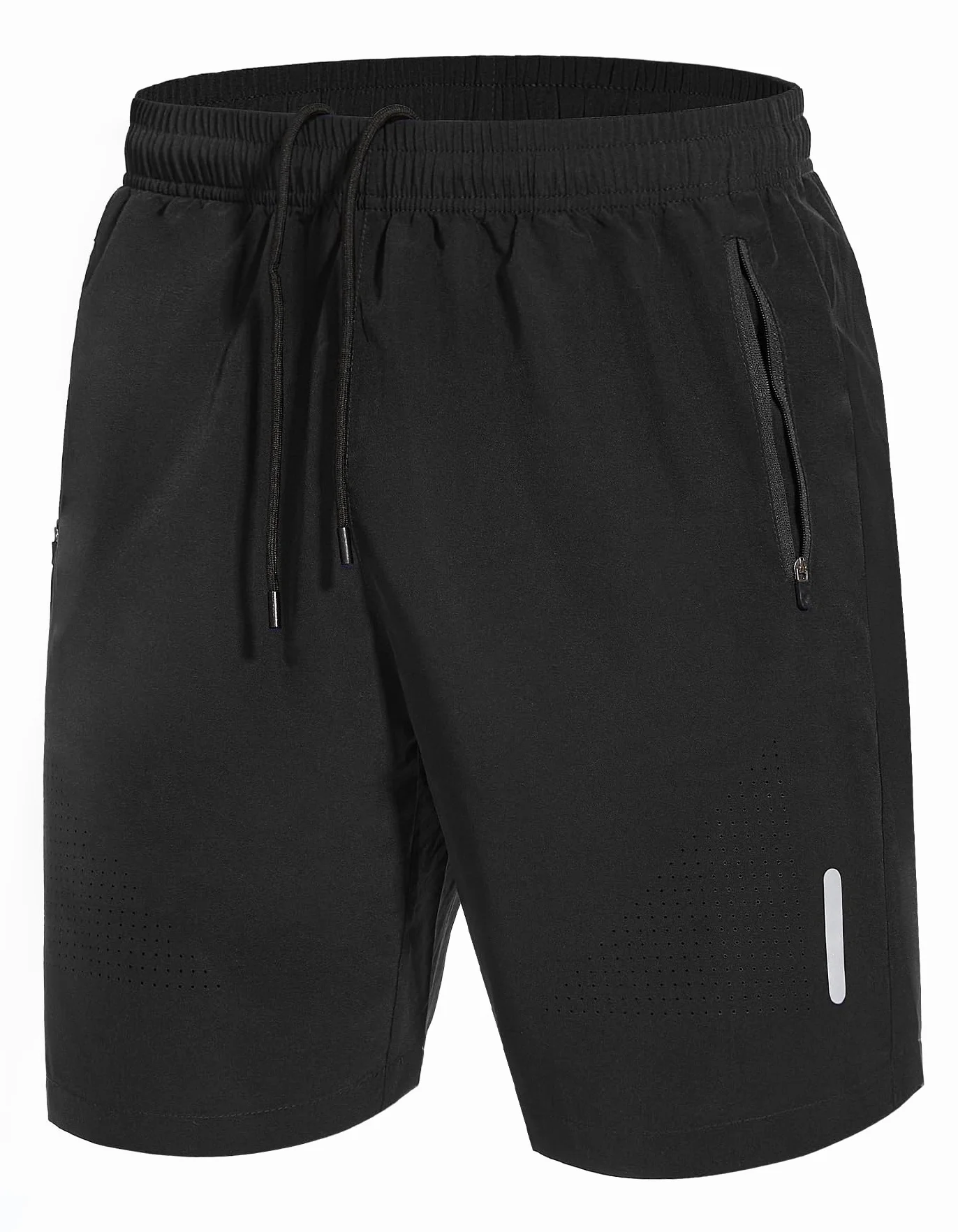 Short de Sport Homme Séchage Rapide Poche Zippée