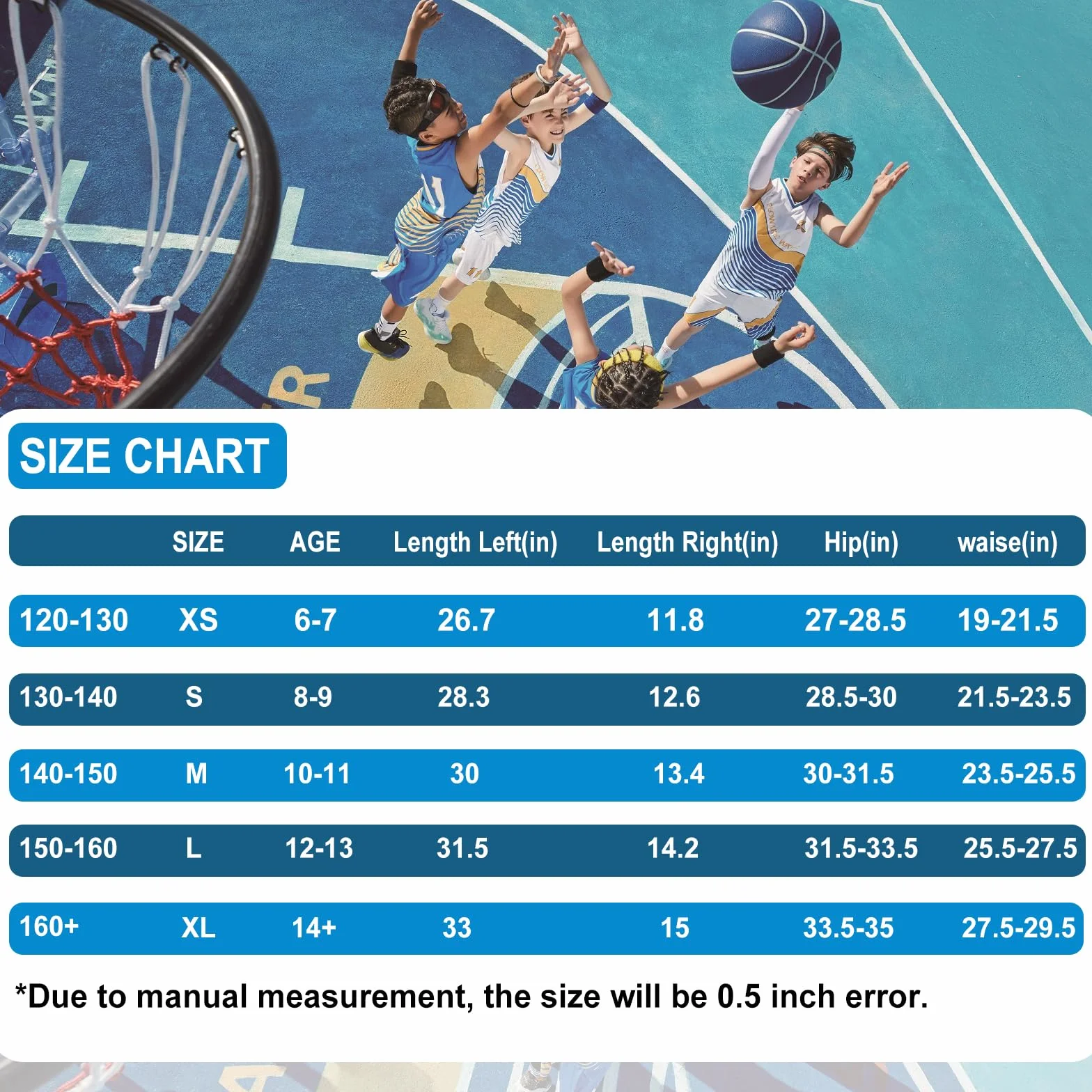 Pantalon de Compression Enfants One Legging Athlétiques Respirant Séchage Rapide Tight léger pour Basketball Fitness