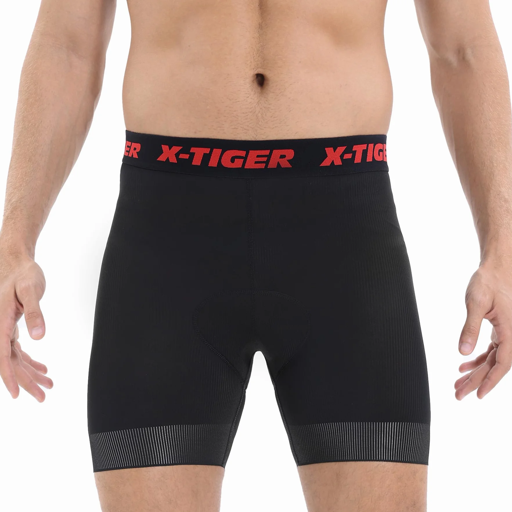 X-TIGER Hommes Sous Vêtements Cyclisme 5D Rembourré Gel Vélo Shorts VTT Doublure Caleçons