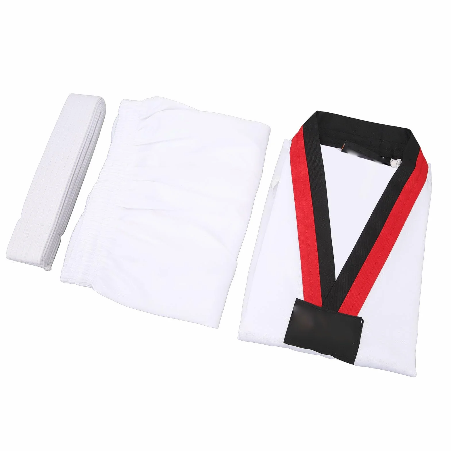 Costume de Taekwondo pour Enfants, Ceinture élastique Antidérapante, Respirant et Confortable