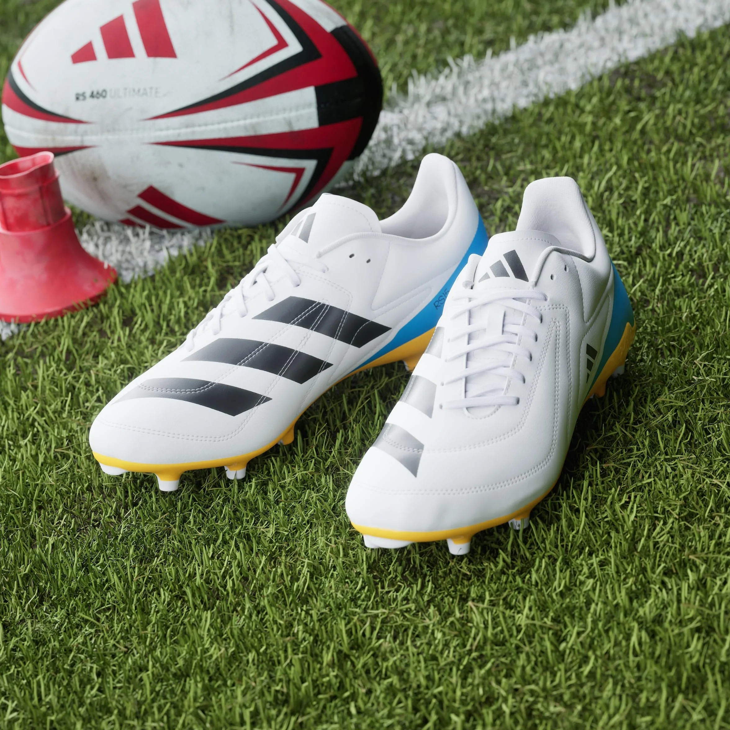 adidas RS15 Chaussure de Rugby Terrain Souple Unisexe