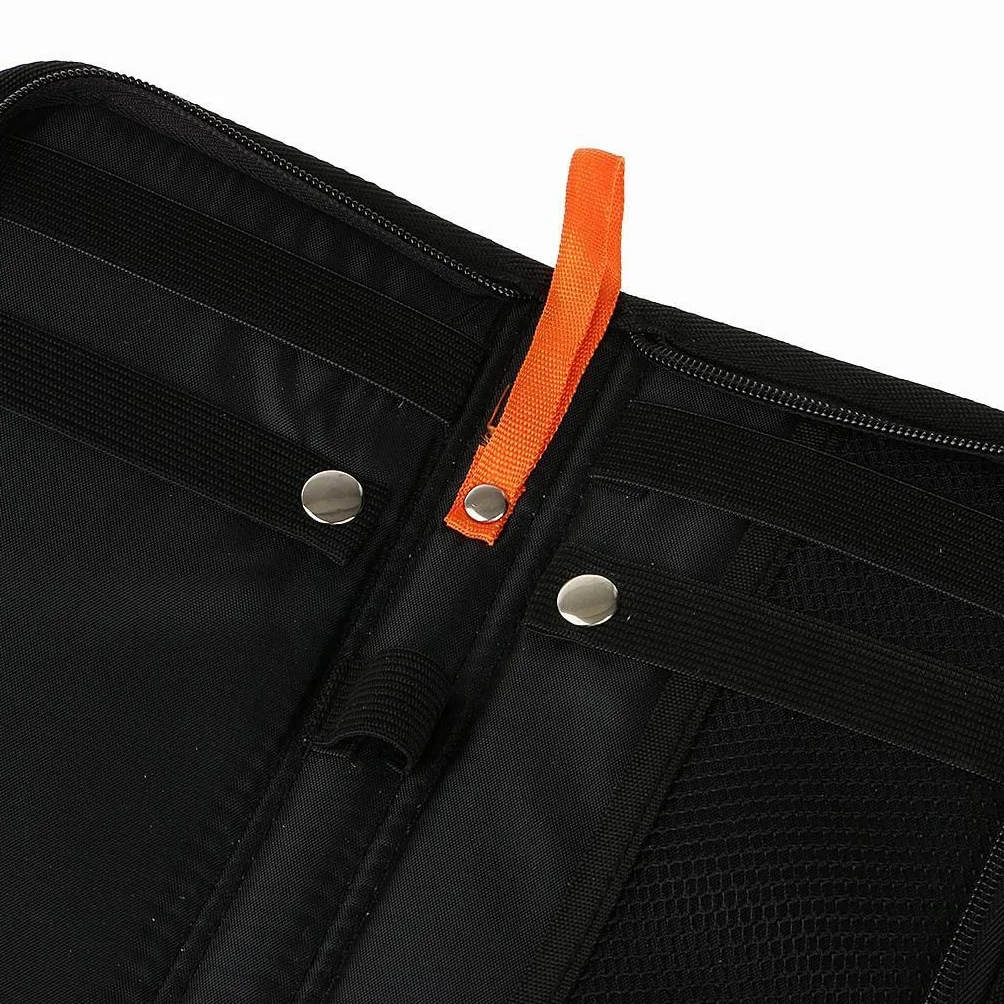 Organisateur de cravates Porte-bagages voyage Noir Poche carte d'identité