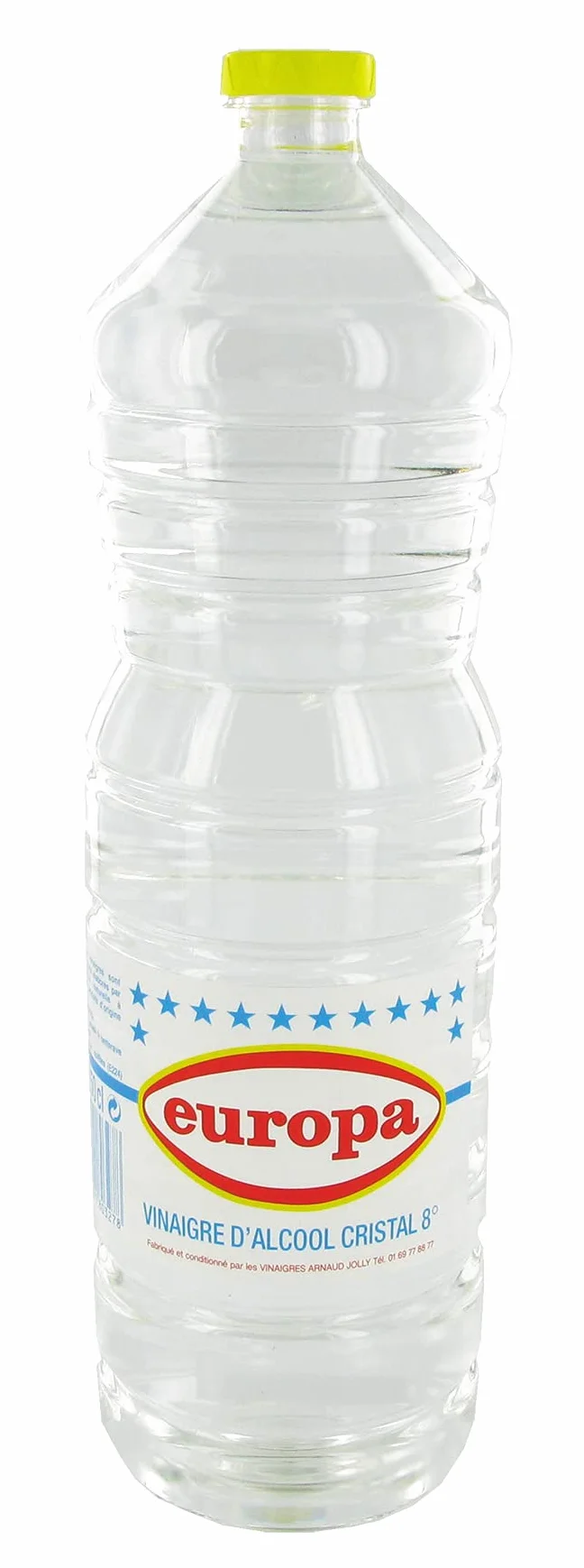 Vinaigre d'Alcool Blanc 8° 1,5L Europa/Expédition depuis France par Bo Time (Lot de 4 bouteilles)