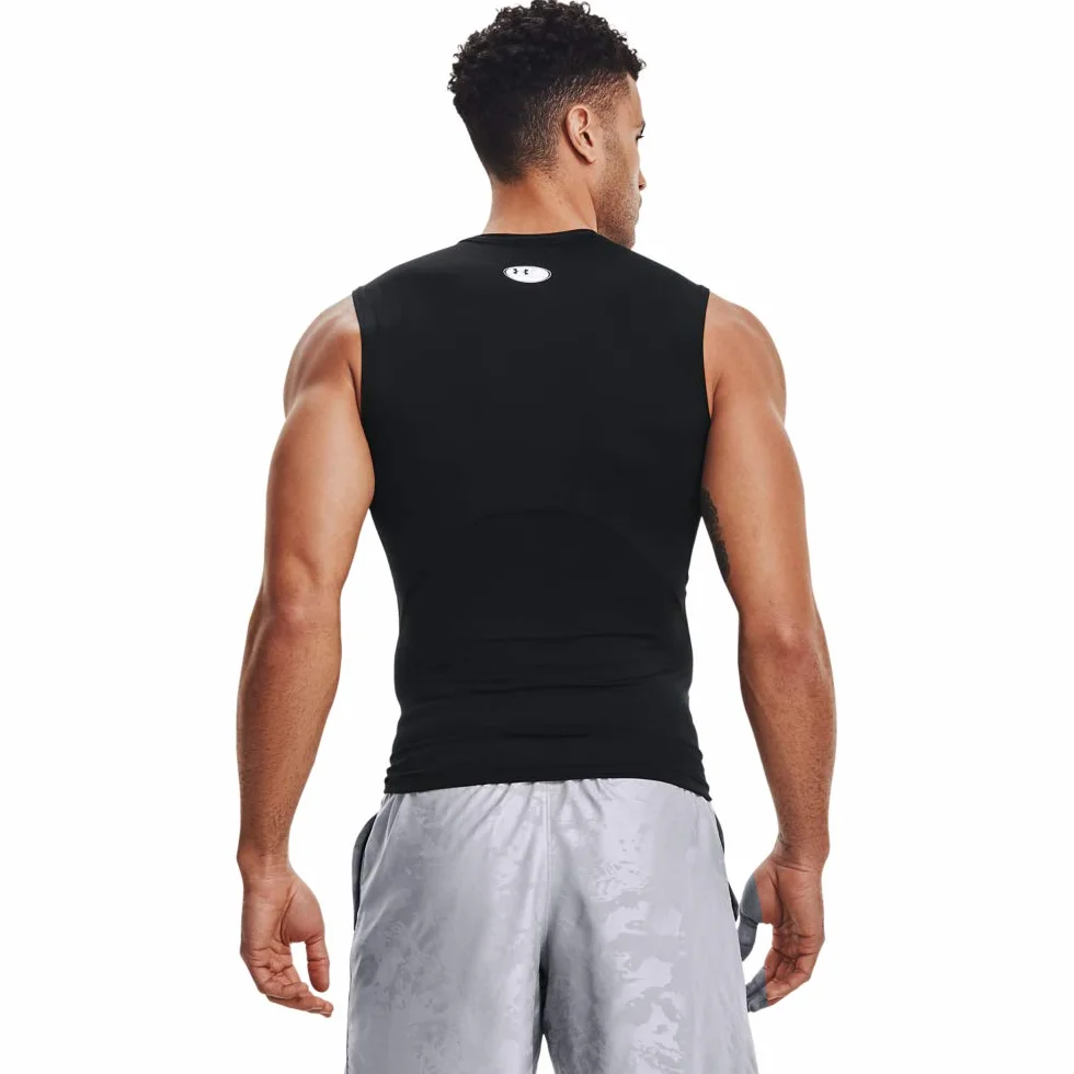 Under Armour Heatgear T-shirt de Compression Sans Manches Homme