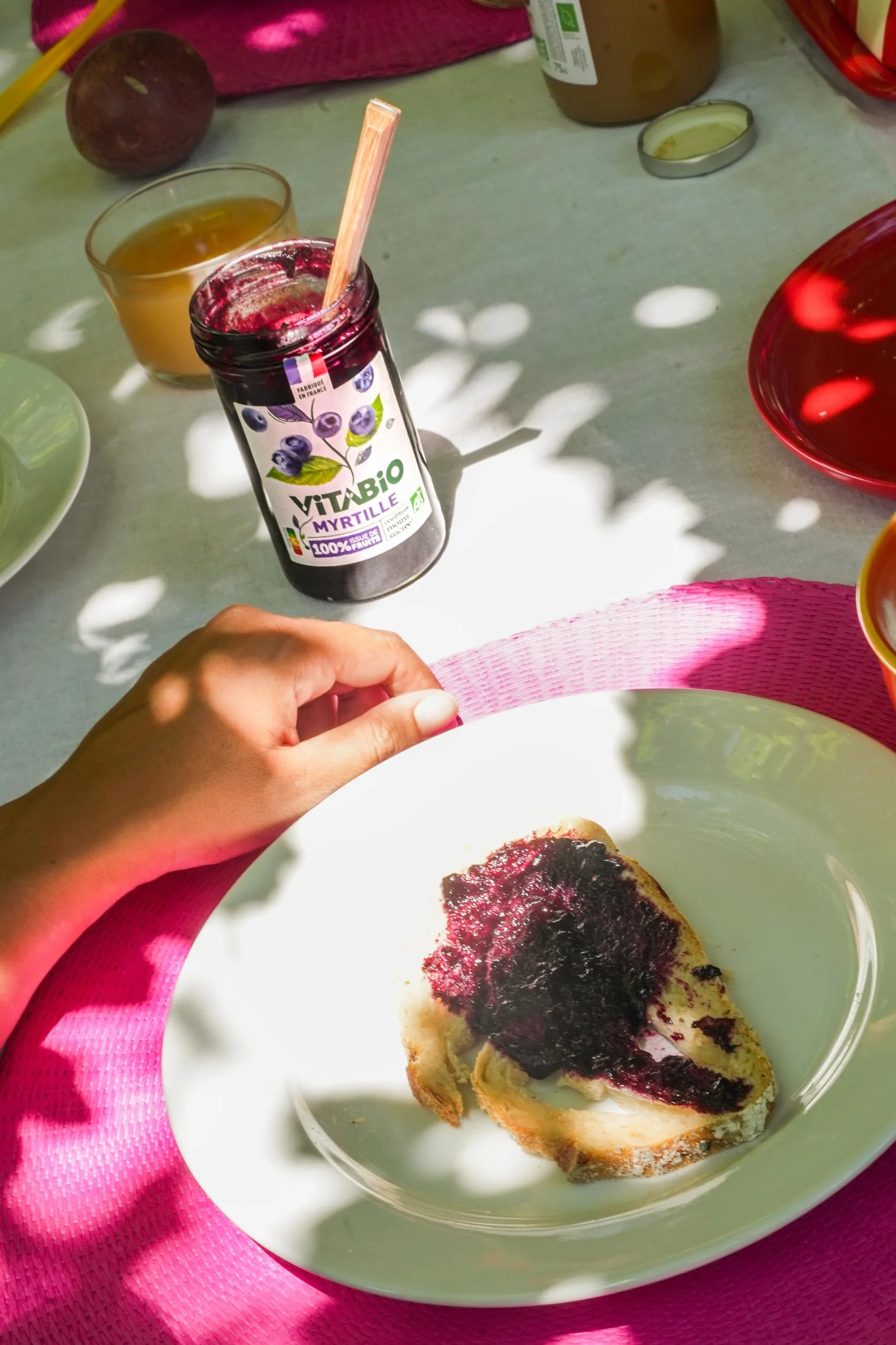 VITABIO - Confiture de Cassis 100% issue de fruits - BIO - Lot de 6-6x275g