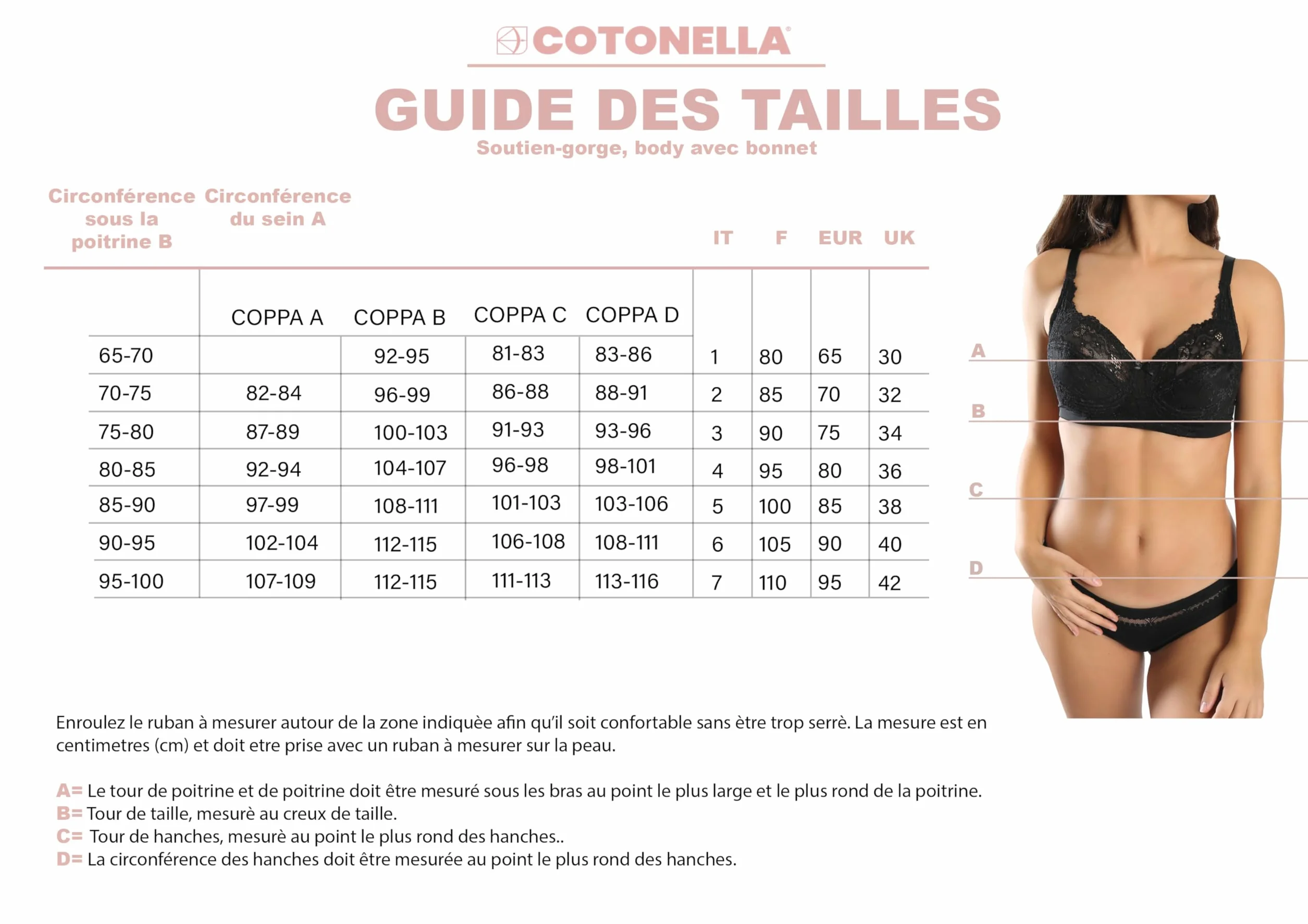 Cotonella Brassière Coton Doux Bio Bi-élastique Fines Bretelles Ajustement élastique Dos Deux Couches Avant